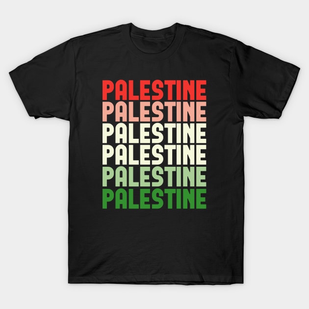 Free Palestine T-Shirt by Distant War